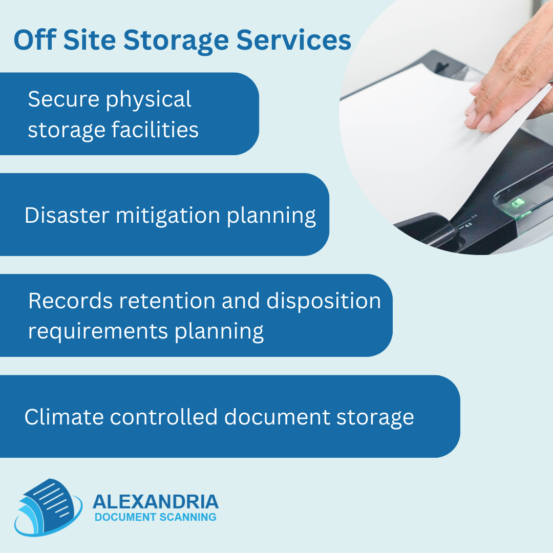 Off Site Storage Services